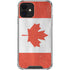 Canada Flag Distressed iPhone 12 Mini Clear Case